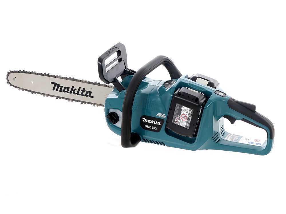 Makita DUC353Z accu kettingzaag, zwaard 35 cm, 36 V 5 Ah, detail 3