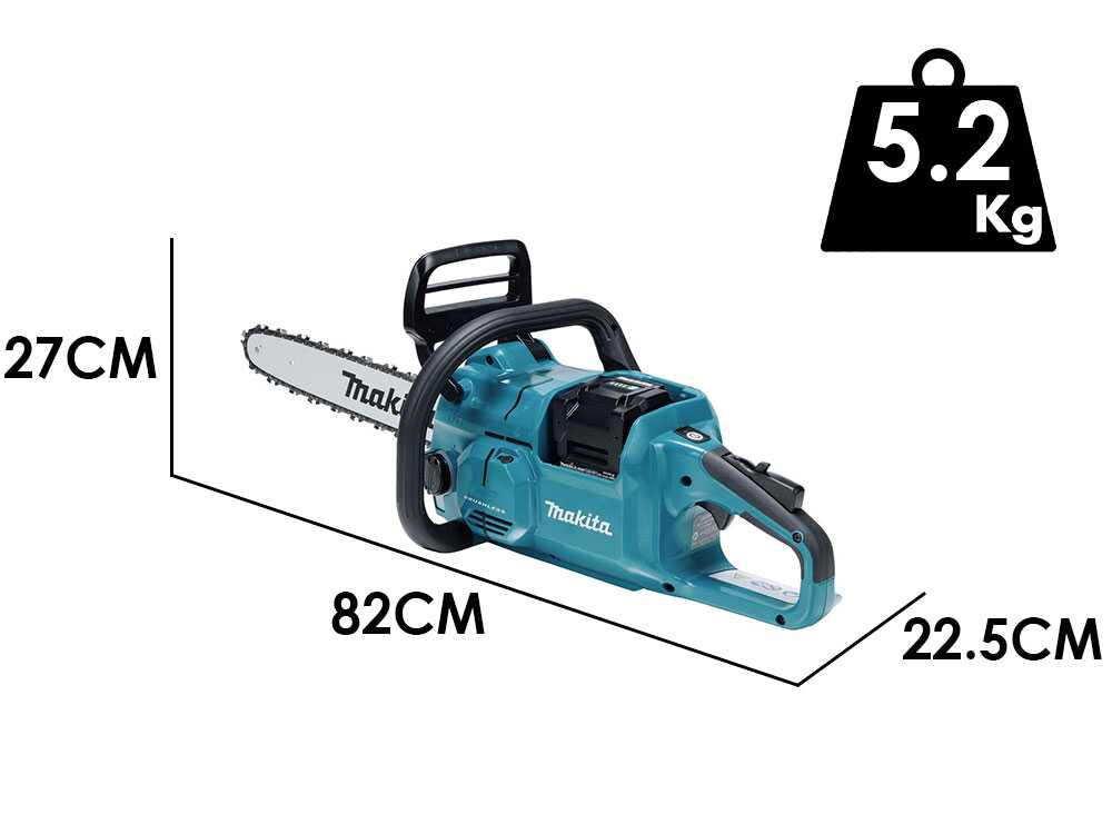 Makita XGT UC023G accu kettingzaag, zwaard 40 cm, 40 V 5 Ah, detail 2