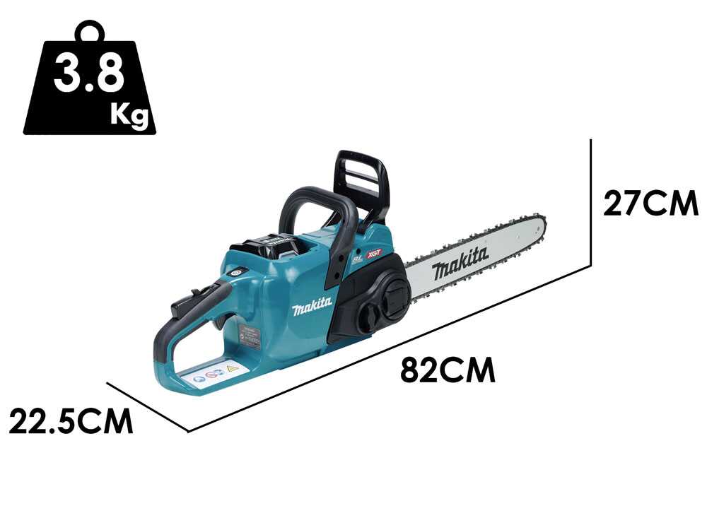 Makita XGT UC023GZ accu kettingzaag, zwaard 40 cm, 40 V zonder accu, detail 2