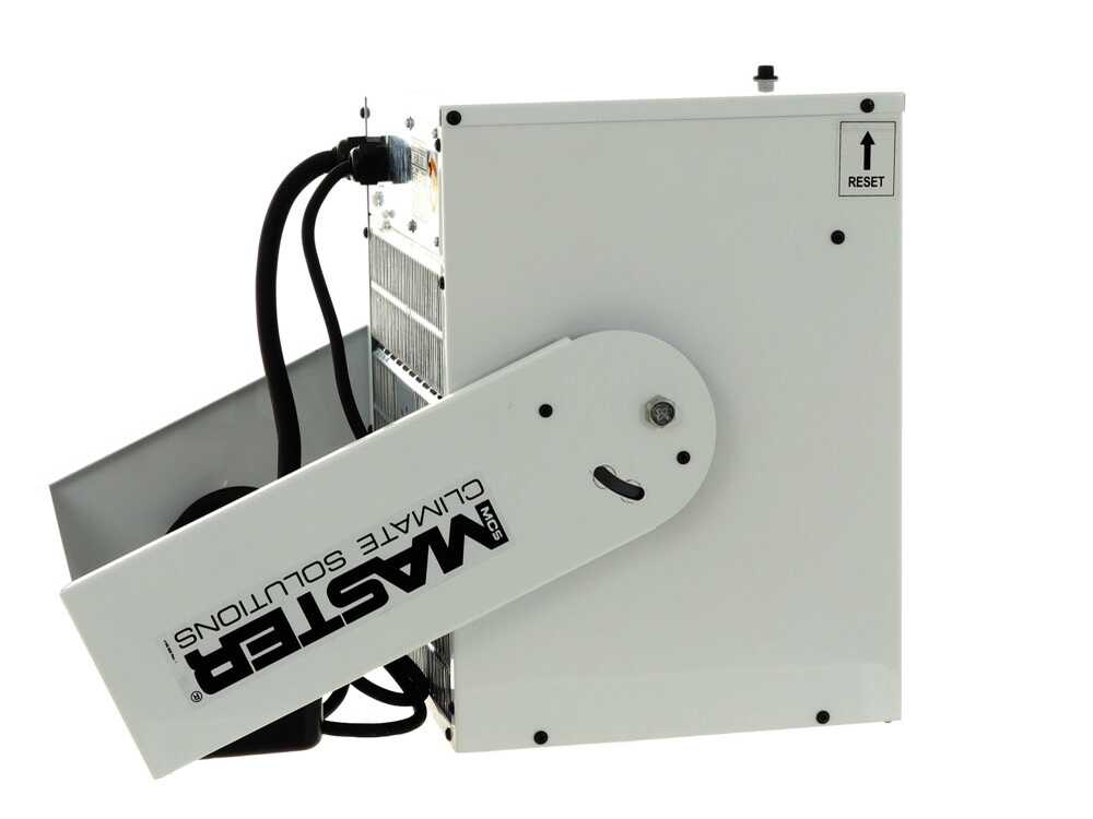 Master TR 9D elektrische heteluchtkanon 9 kW, 400 V, met afstandsbediening, detail 3