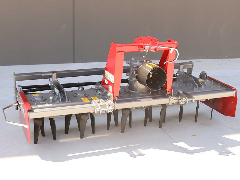 AgriEuro TOP-LINE RF210 rotorkopeg 210 cm, medium serie, kooirol, detail 3