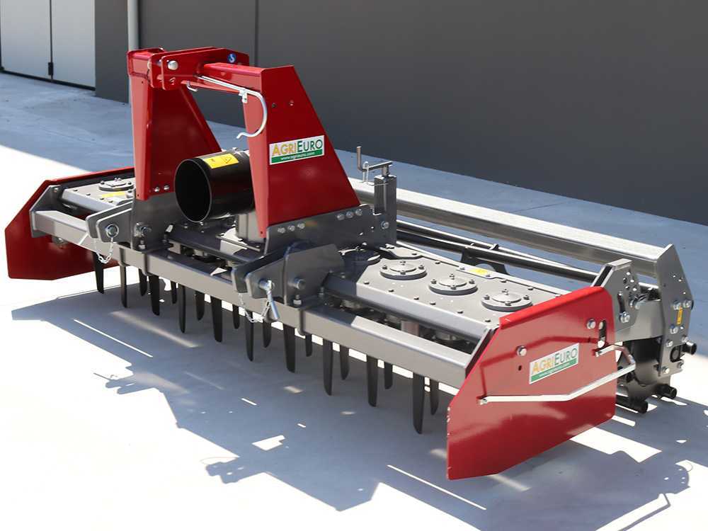 AgriEuro TOP-LINE RF250 rotorkopeg 250 cm, zware serie, kooirol, detail 3
