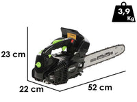 Ribimex PRTRT301PRO benzine kettingzaag voor snoeien, zwaard 30 cm, detail 2