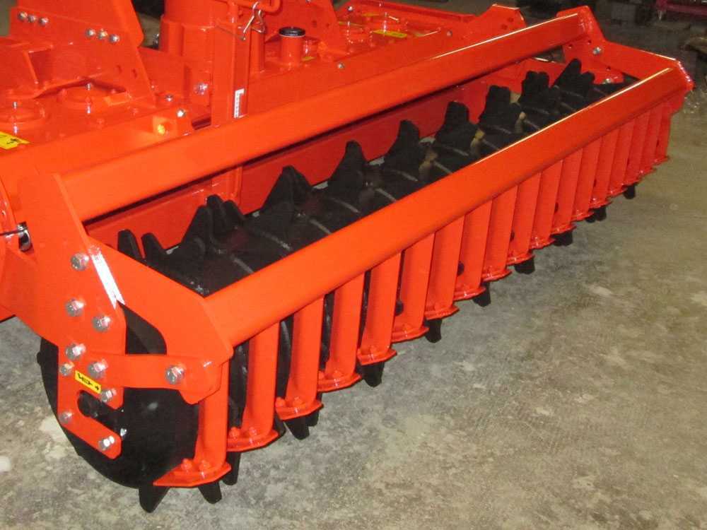 AgriEuro TOP-LINE RM200 rotorkopeg 200 cm, zware serie, pakkerwals, detail 3