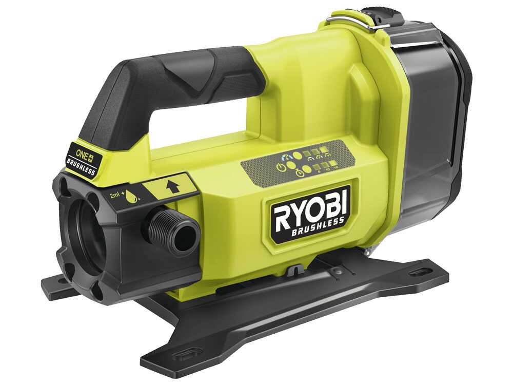 Ryobi RY18TPXA-0 tuinpomp, 18 V zonder accu, detail 3