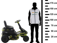 Ryobi RY48RM76A accu-zitmaaier met zijuitworp 76 cm, automaat, detail 2
