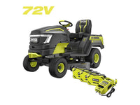 Ryobi RY72TMX117-310 accu-zitmaaier met zijuitworp 117 cm, automaat, detail 3