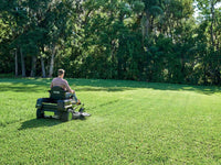 Ryobi ZTRX137 accu-zero-turn zitmaaier 137 cm, automaat, detail 2