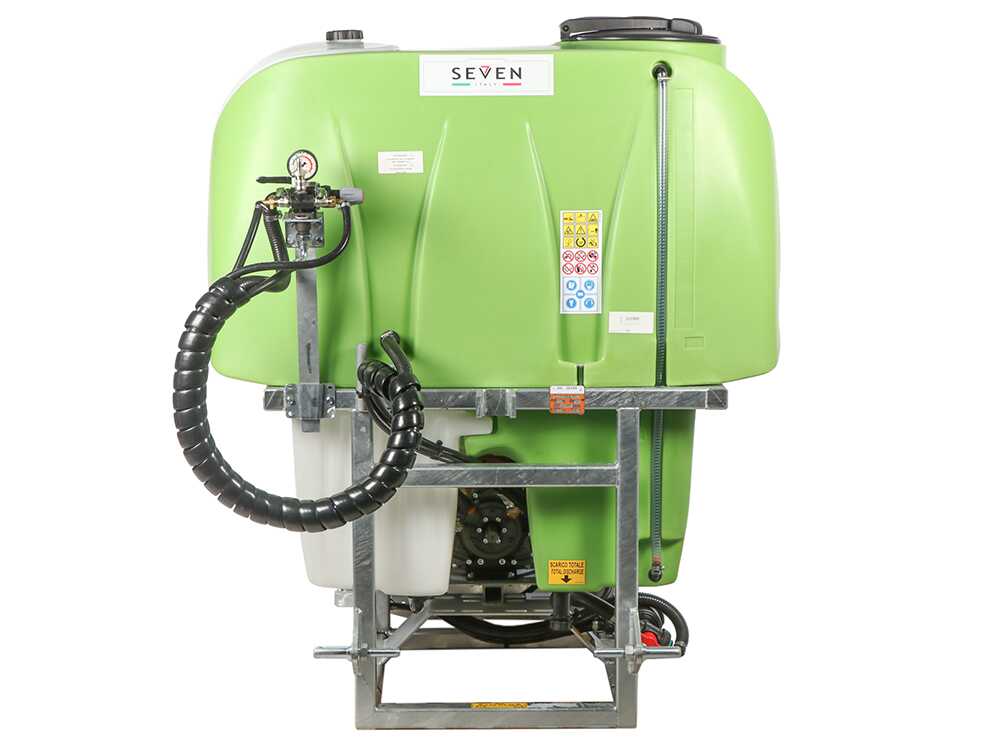 Seven Italy 600 nevelspuit, 600 liter, pomp APS 71, detail 3