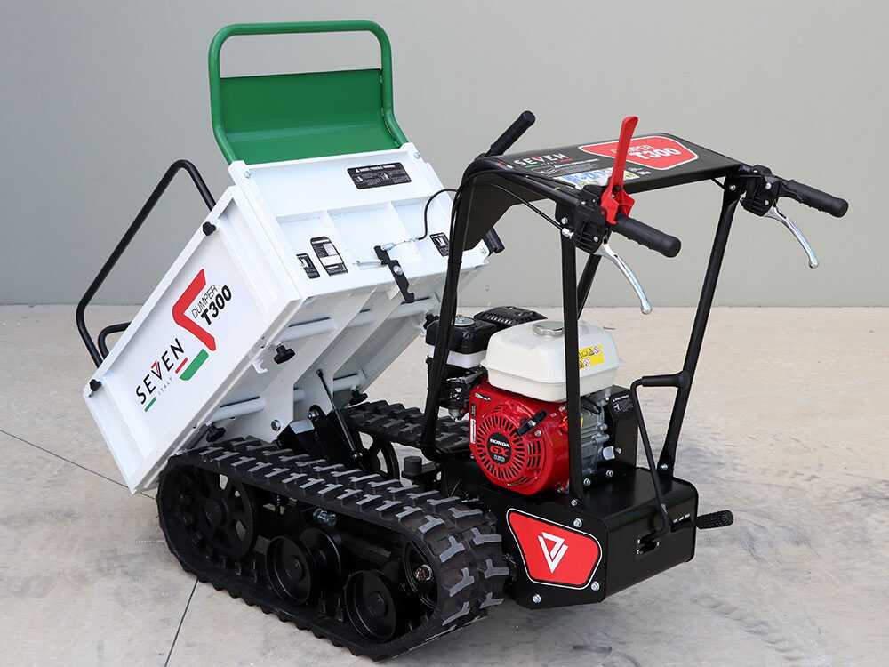 Rupsdumper laadvermogen 300 kg Seven Italy T300 GX, detail 3