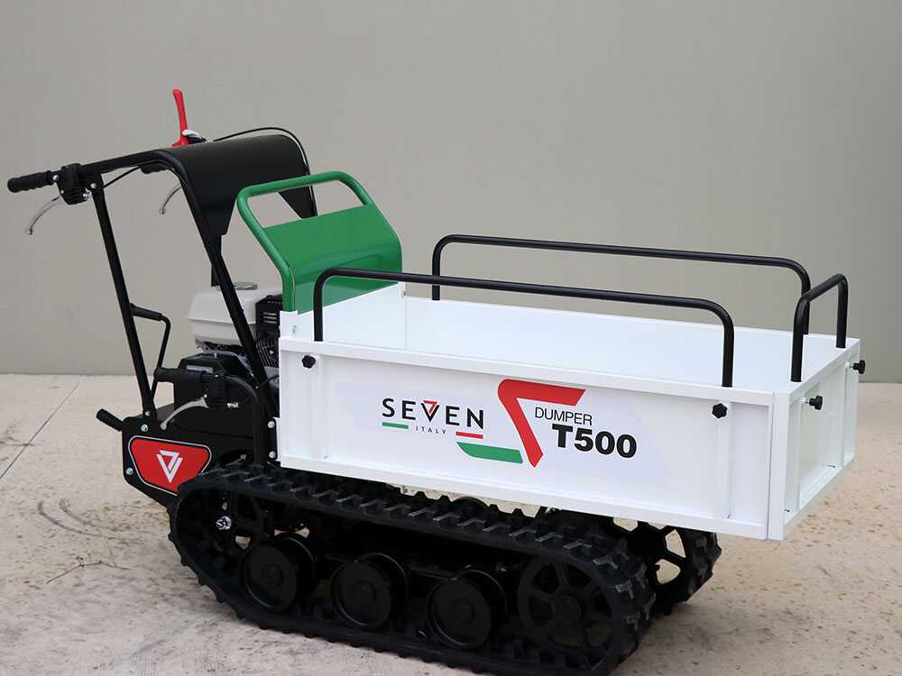 Rupsdumper laadvermogen 500 kg Seven Italy T500 GX, detail 3