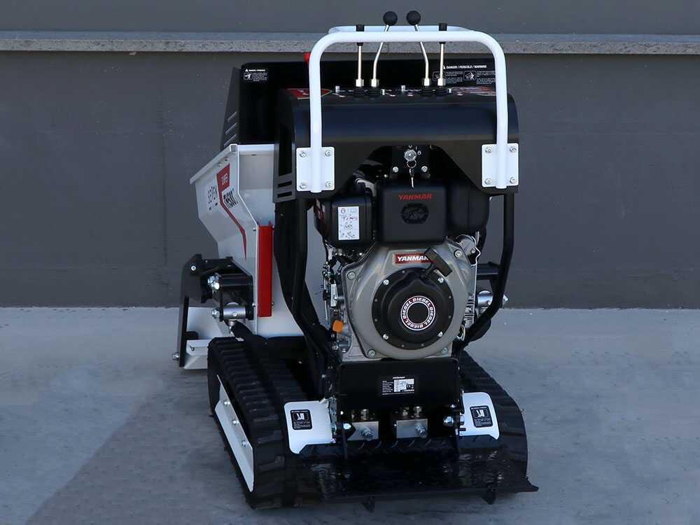 Diesel rupsdumper laadvermogen 500 kg Seven Italy TH500C L70-E, hydraulisch kiepen, detail 3