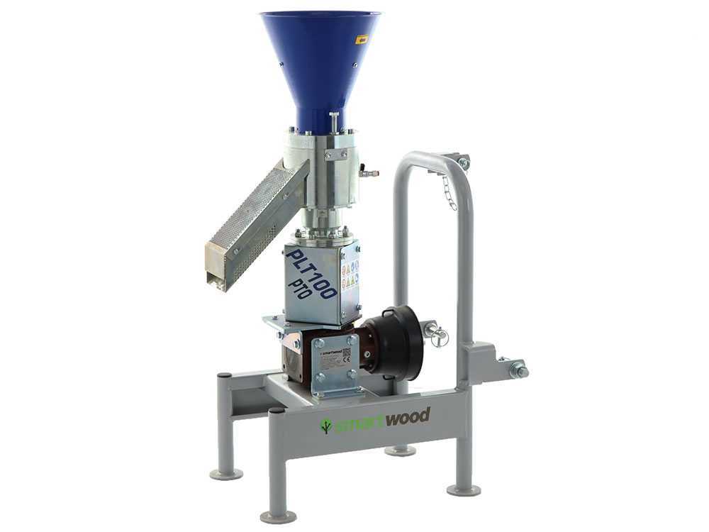 Smartwood PLT-100 aftakas pelletmachine, detail 2