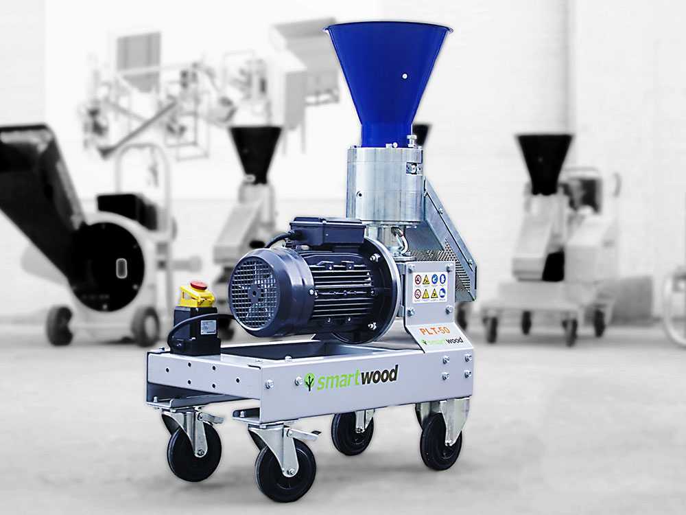 Smartwood PLT-50 elektrische pelletmachine, 230 V, detail 2