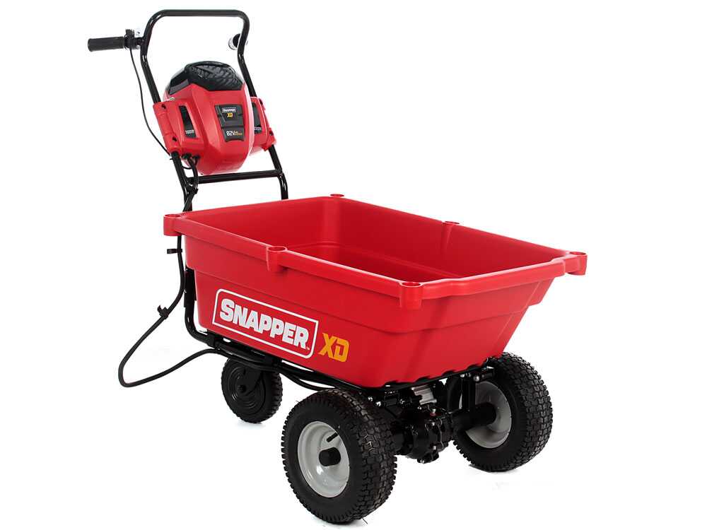 Accu motorkruiwagen laadvermogen 100 kg Snapper ESXDUC82, 82 V 2 Ah, detail 3