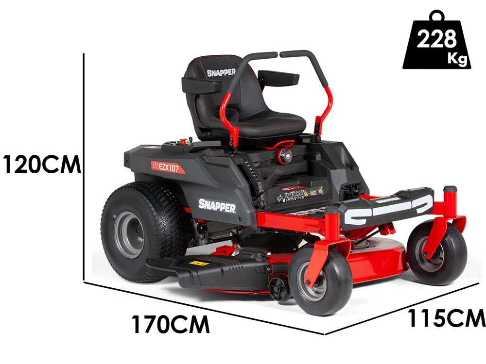 Snapper EZX107 accu-zero-turn zitmaaier 107 cm, automaat, detail 2