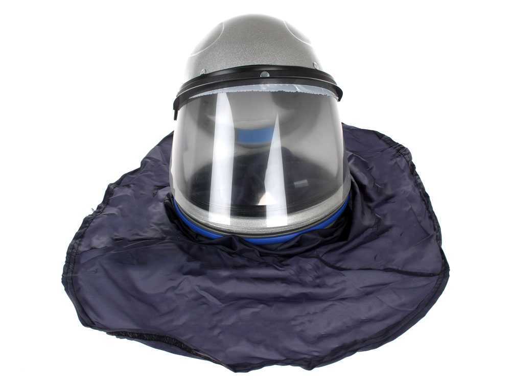 Spring Protezione Agrofilter Super Unifed beschermhelm met aangeblazen lucht, opklapbaar vizier, detail 3