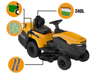 Stiga Estate 598e accu-gazontractor met opvangbak 98 cm, automaat (K612369), detail 3
