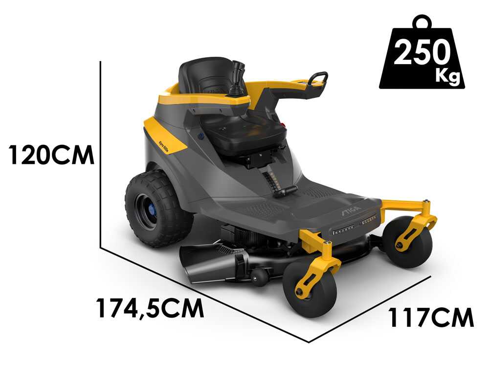 Stiga Gyro 500e accu-zero-turn zitmaaier 98 cm, automaat, detail 3