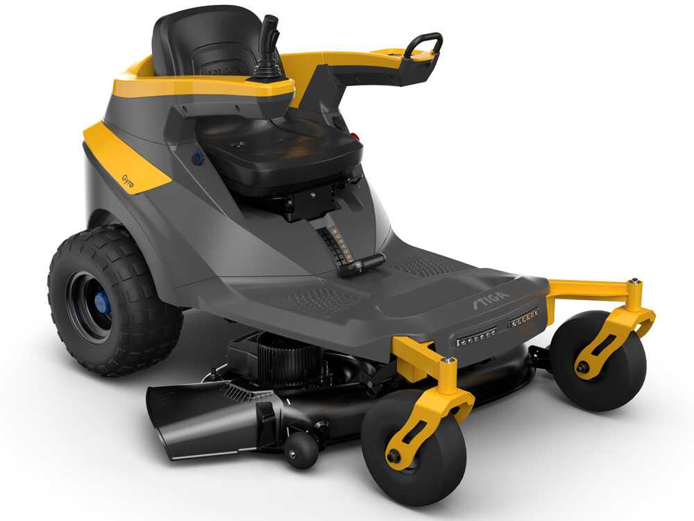 Stiga Gyro 700e accu-zero-turn zitmaaier 108 cm, automaat, detail 3