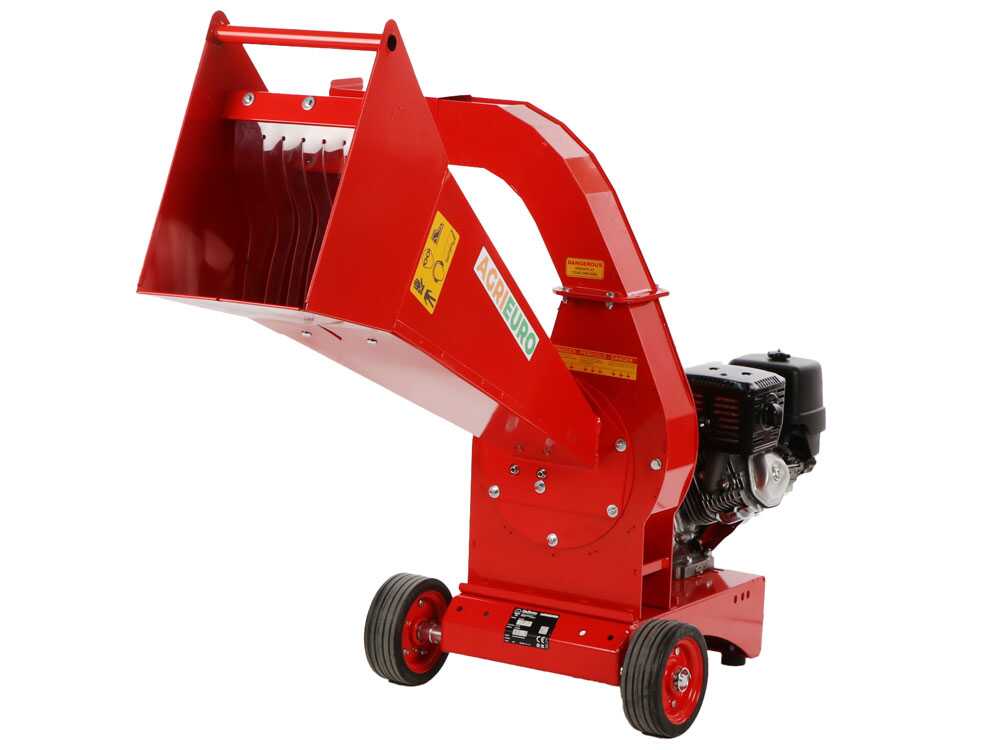 AgriEuro TOP-LINE Vulcan benzine hakselaar, takken tot 50 mm, detail 2