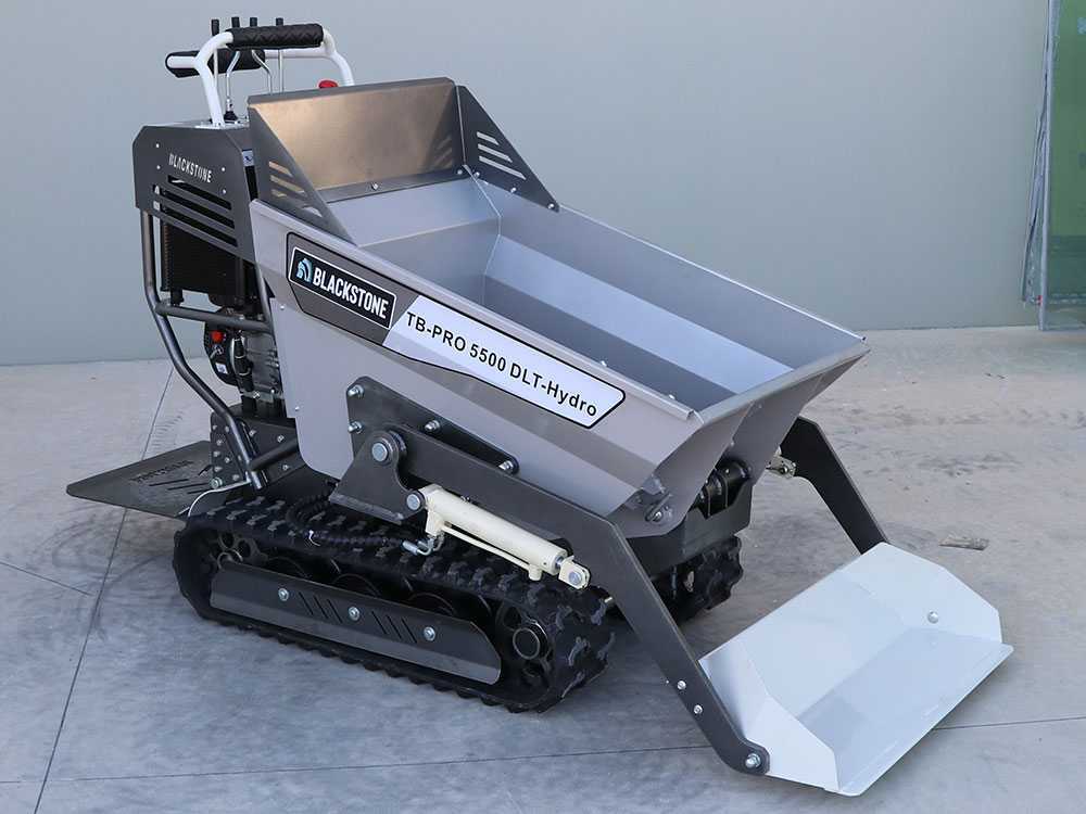 Rupsdumper laadvermogen 500 kg BlackStone TB-PRO 5500 DLT-Hydro, detail 3