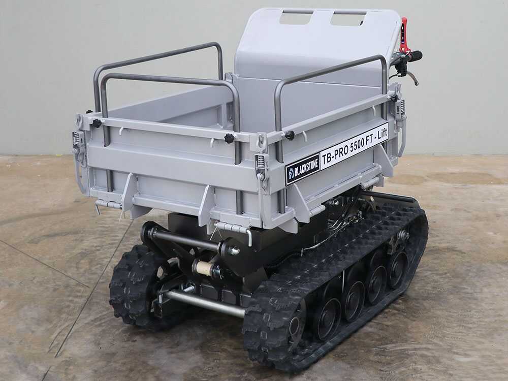 Rupsdumper laadvermogen 500 kg BlackStone TB-PRO 5500 FT, detail 3