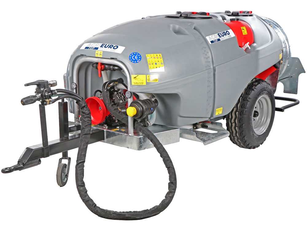 AgriEuro TOP-LINE Gray T Car 1500/80 getrokken nevelspuit, 1500 liter, pomp AR1064, detail 3