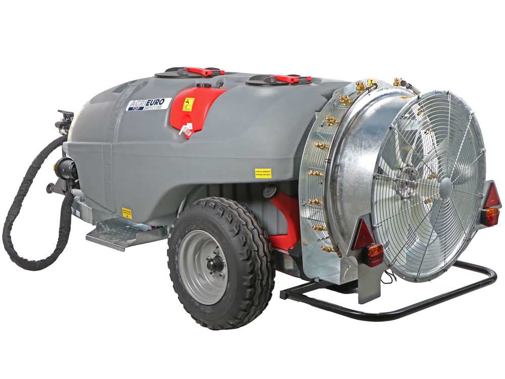 AgriEuro TOP-LINE Gray T Car 1500/90 getrokken nevelspuit, 1500 liter, pomp AR1203, detail 3