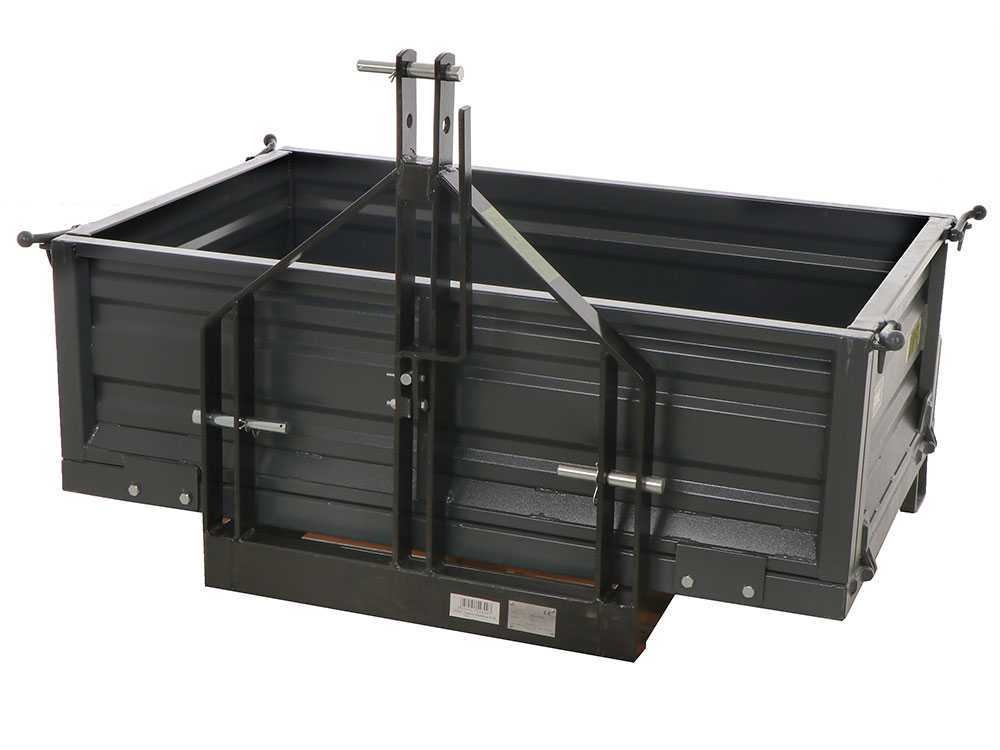 BlackStone B-TB 160 transportbak voor de trekker, detail 3