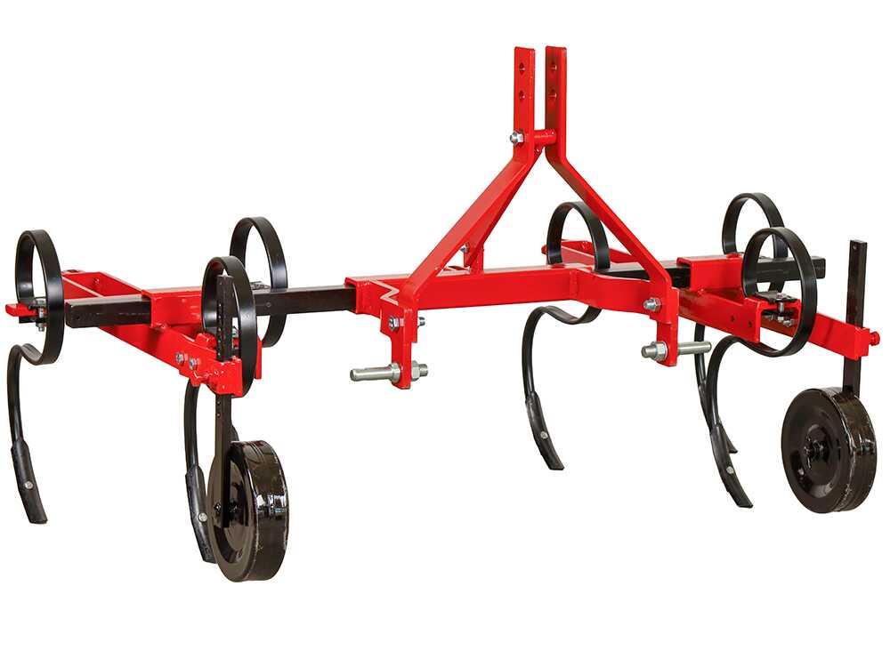 AgriEuro Premium VBR-T3 cultivator 150 cm, 6 tanden, detail 3