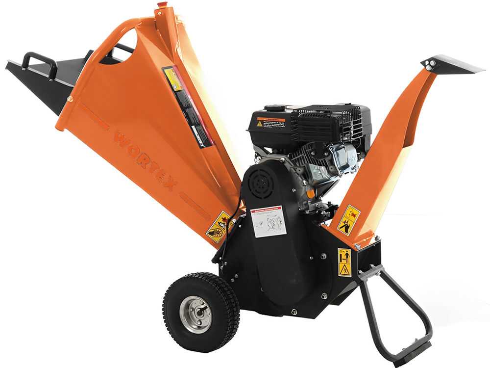 Wortex D200/80L benzine hakselaar, takken tot 60 mm, detail 3
