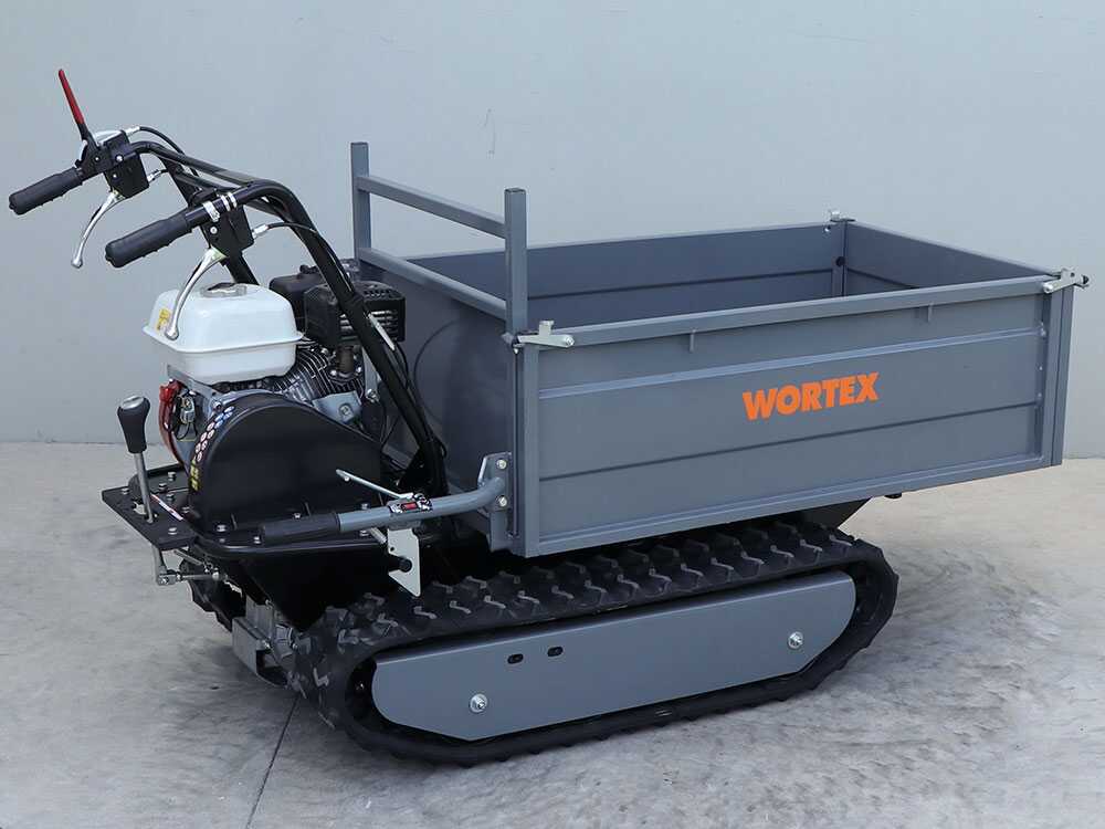 Rupsdumper laadvermogen 500 kg Wortex SFH 500, detail 3