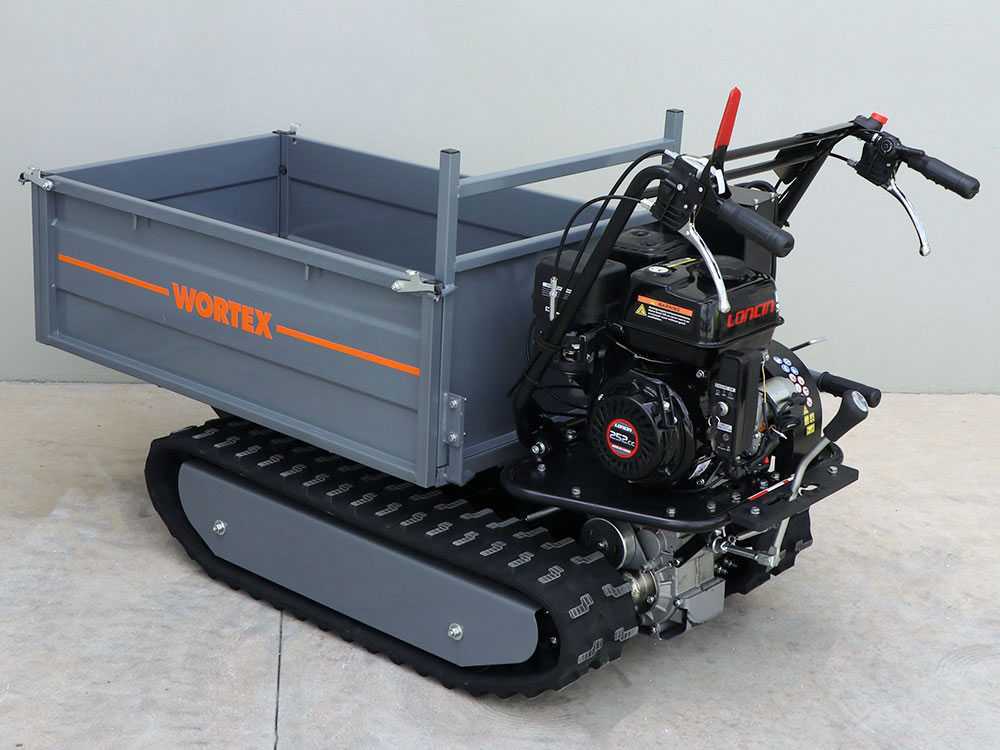 Rupsdumper laadvermogen 500 kg Wortex SFL 500-E, detail 3