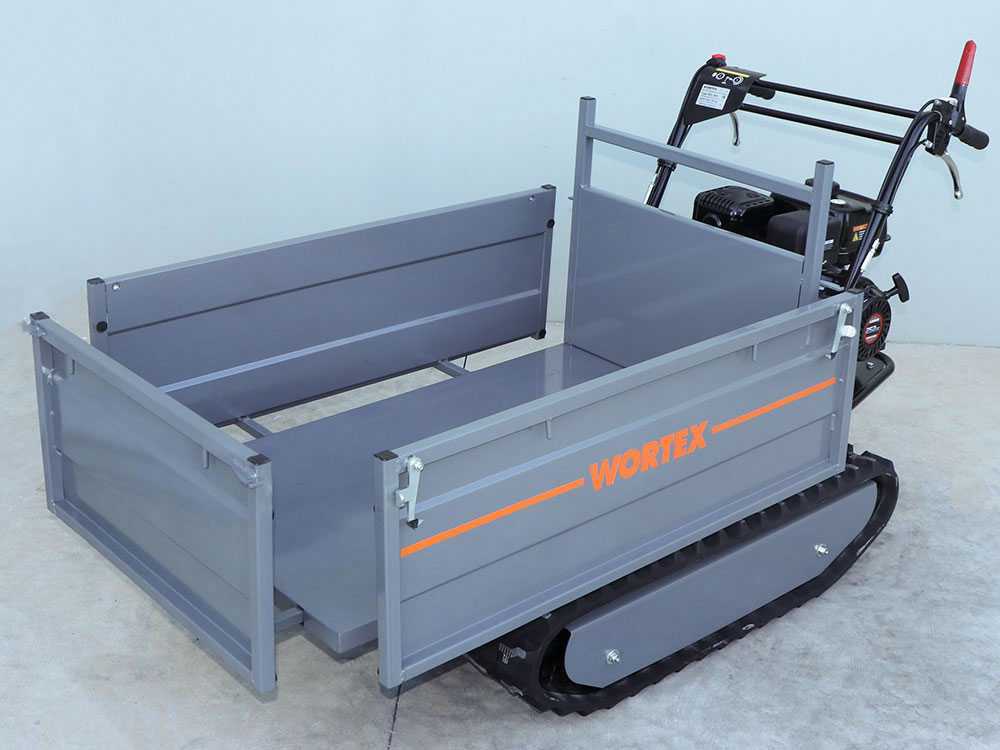 Rupsdumper laadvermogen 500 kg Wortex SFL 500, detail 3