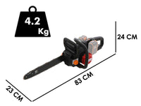 Worx NITRO WG385E.9 accu kettingzaag, zwaard 40 cm, 40 V 4 Ah zonder accu, detail 2