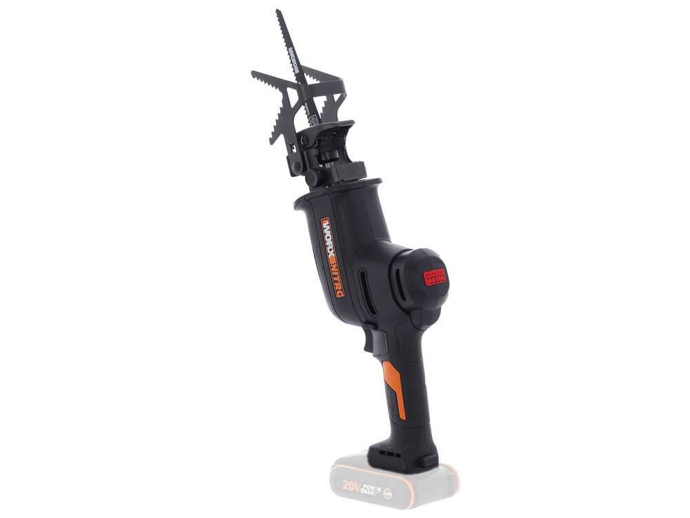 Worx WG893E.9 accu reciprozaag, 20 V zonder accu, detail 3