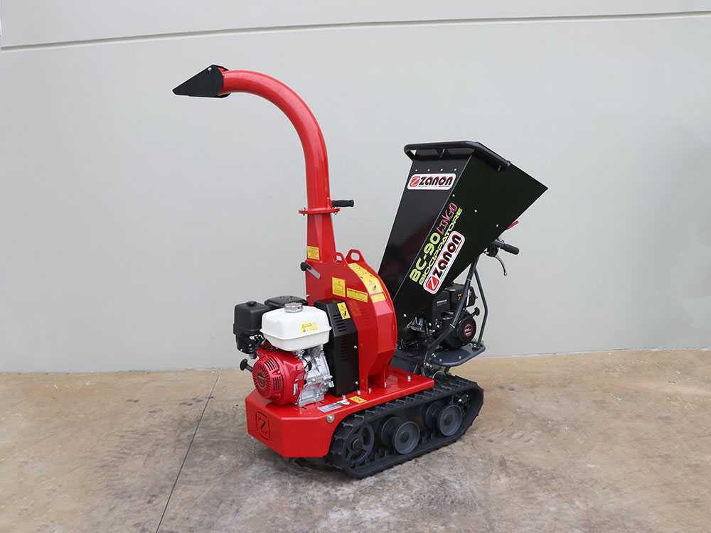 Zanon BC 90 Cingo benzine hakselaar, takken tot 90 mm, detail 3
