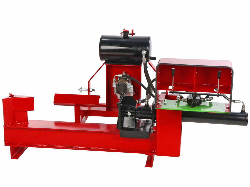 AgriEuro Premium 16T aftakas houtklover, 16 ton, horizontaal, detail 3