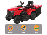 AgriEuro TOP-LINE A 98 HD gazontractor met opvangbak 98 cm, hydrostaat, detail 3