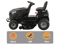 AL-KO Easy 13-92.6 CS-A zitmaaier met zijuitworp 92 cm, traploos, detail 3