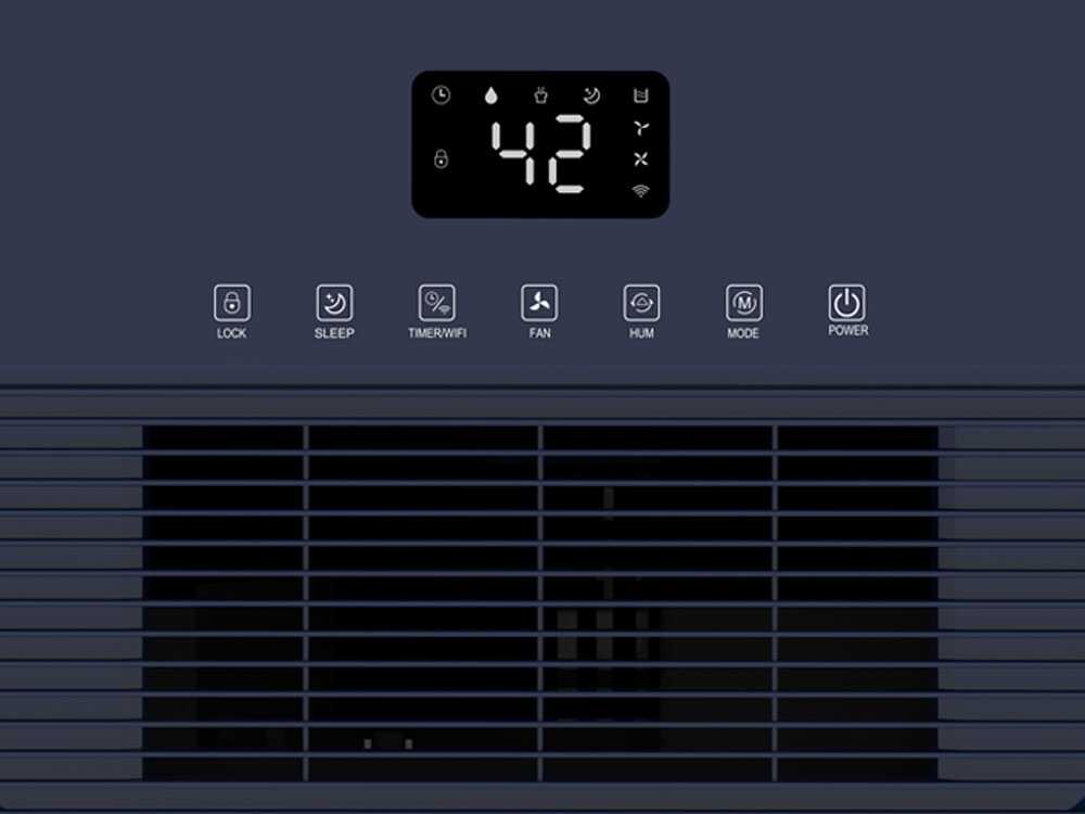 Argo Dry Pury Evo WF 31 luchtontvochtiger 31 l/dag, met luchtzuivering, detail 4