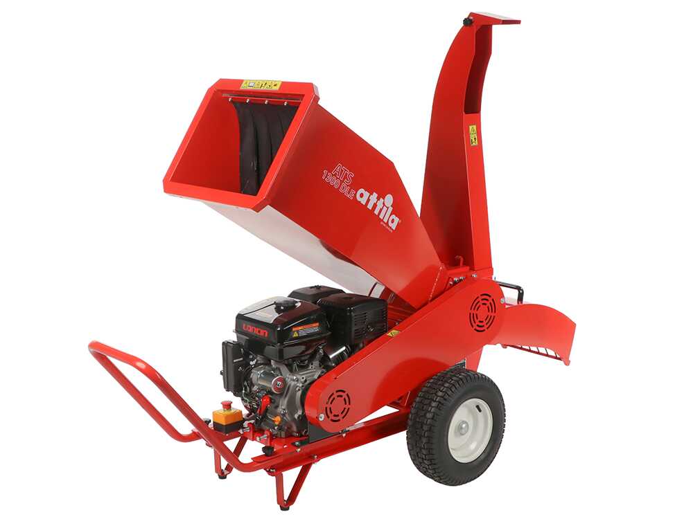 Attila ATS 1300 DLE benzine hakselaar, takken tot 90 mm, elektrische start, detail 3