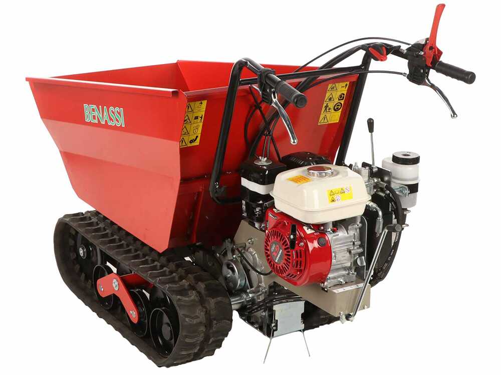 Rupsdumper laadvermogen 550 kg Benassi M503DH, hydraulisch kiepen, detail 3