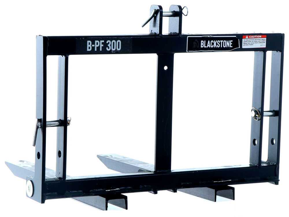 BlackStone B-PF 300 palletvork voor de trekker, 300 kg, detail 3