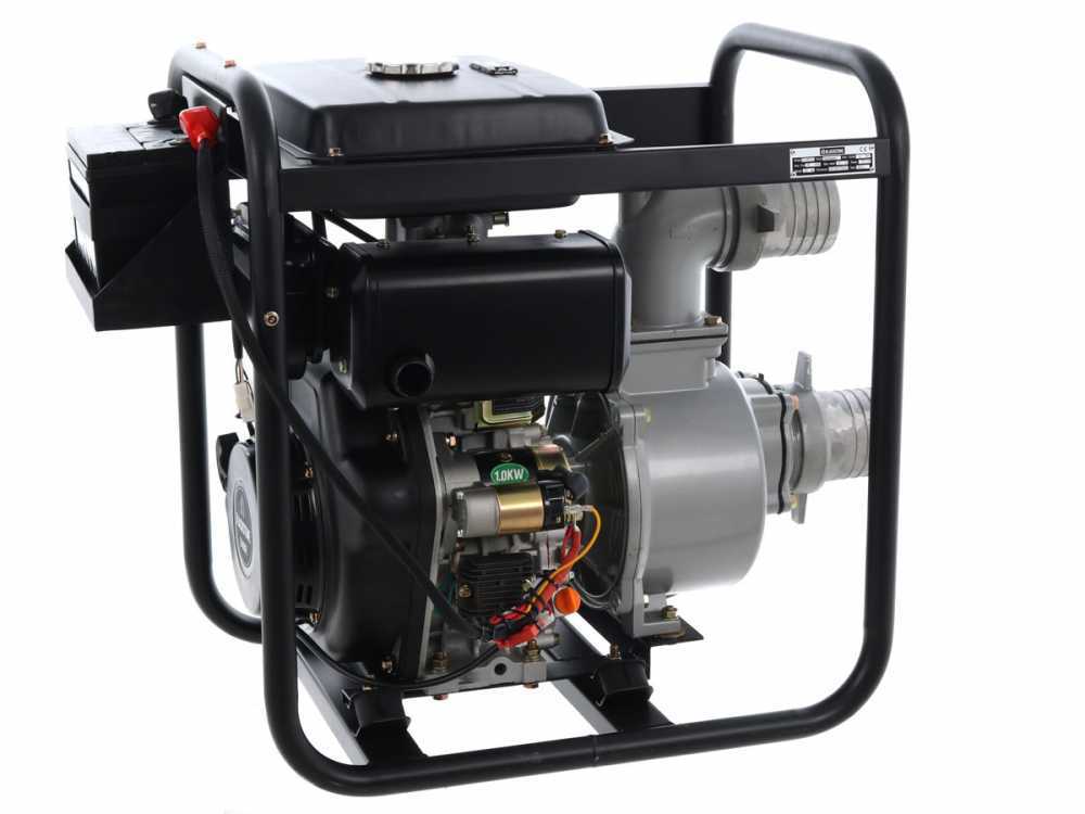BlackStone BD 10000ES diesel motorpomp, aansluiting 100 mm, detail 3