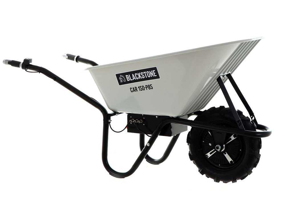 Accu motorkruiwagen laadvermogen 150 kg BlackStone CAR 150-P85, 24 V, detail 3