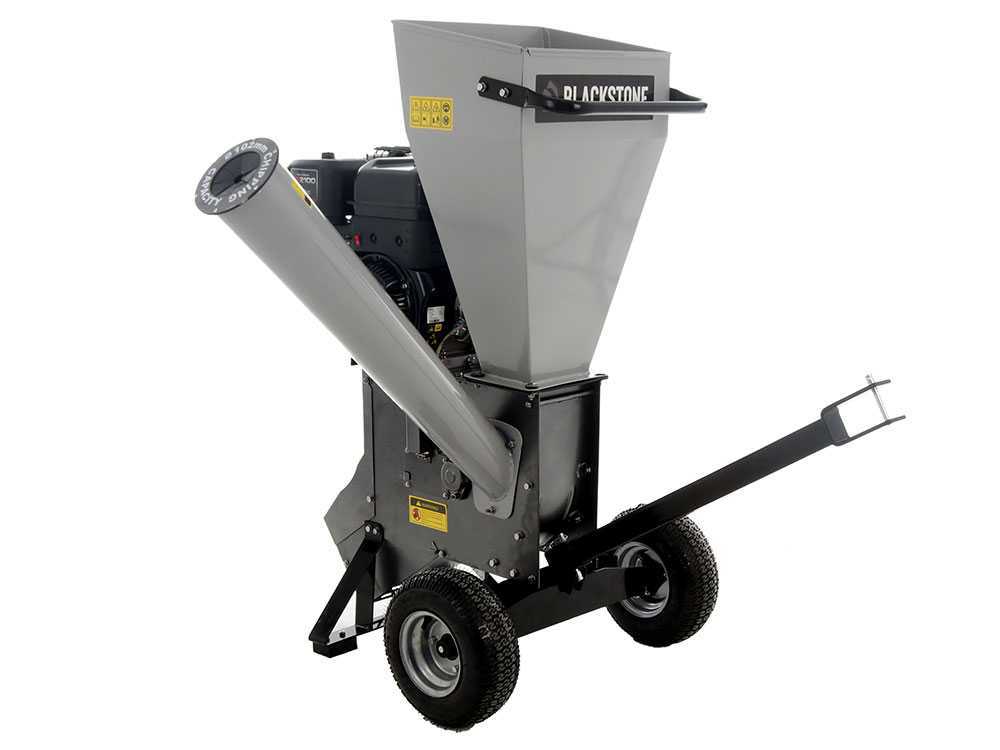 BlackStone CSB150 BS benzine hakselaar, takken tot 102 mm, detail 4