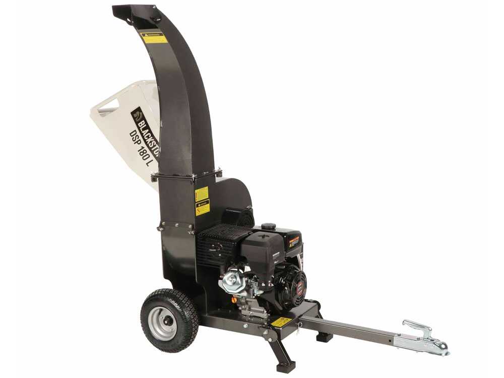 BlackStone DSP 180 L benzine hakselaar, takken tot 90 mm, detail 3