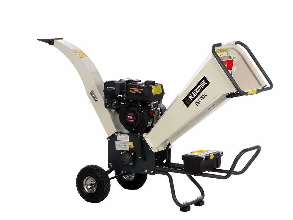 BlackStone GBK-700 L benzine hakselaar, takken tot 65 mm, detail 3